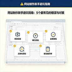 安康建站-网站制作新手避坑指南：5个最常见的错误与对策