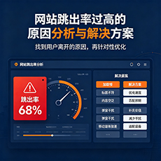 安康建站-网站跳出率过高的原因分析与解决方案