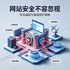安康建站-网站安全不容忽视：常见威胁与基础防护策略