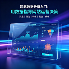 旬阳建站-网站数据分析入门：用数据指导网站运营决策
