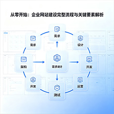 岚皋建站-从零开始：企业网站建设完整流程与关键要素解析