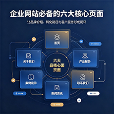 安康建站-企业网站必备的六大核心页面